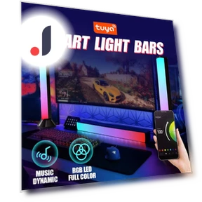 LED Pickup Light Bluetooth App Control Music Rhythm Lights — Desk & Table Lighting, Decor Dream