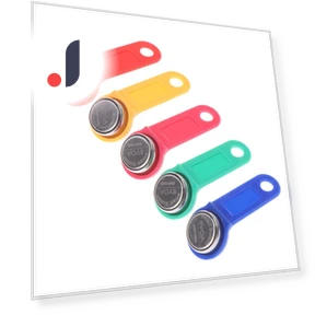 Plastic Rewritable RFID Touch Memory Key — Keyrings & Keychains, LuckyDay3