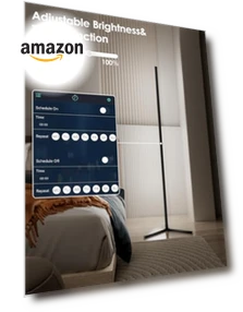 RGB Corner Floor Lamp — Standing Lights, JarryStart