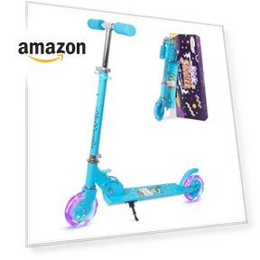 Scooter for Kids with Light up Wheels — Push Scooters, Nattork