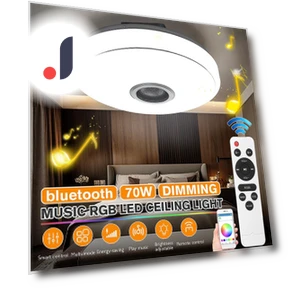 Smart RGB Light Indoor Lighting Music LED Ceiling Light Lamp — Overhead Lighting, Pro DIY Tool
