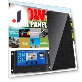 Solar Panel Kit 300W with USB Controller — Solar & Wind Power, Decor Dream