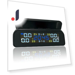 Solar TPMS LCD Digital Car Tire Pressure Monitoring System — TPMS Sensor Replacements, Tautoparts