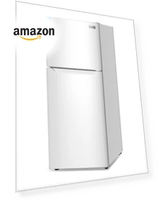 Top Mount Refrigerator with Freezer — Mini Fridges, BLACK+DECKER