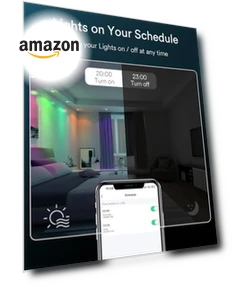 Ultra-Thin Wi-Fi LED Downlight RGBCW Color Changing Ceiling Light — Recessed Lighting, Ligency