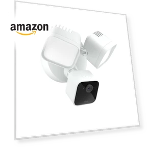 Wired Floodlight Camera — Outdoor Security & Flood Lighting, Blink