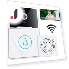 Wireless Doorbell Camera — Smart Home Security, Huaqiang North