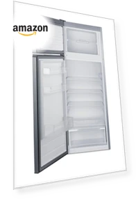 22 Inch Wide Top-Mount Refrigerator-Freezer — Mini Fridges, Summit