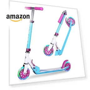Collapsible Portable Kids Push Scooter — Push Scooters, LEADER RIDER