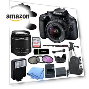 DSLR Camera Bundle with Lens and Accessories — Lens Bundles, Canon