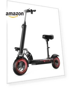 Electric Scooter with Seat — Push Scooters, Pikabike