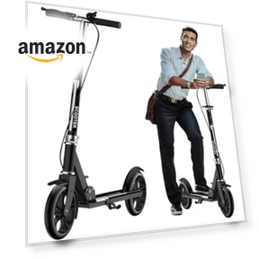 Foldable Commuter Scooter — Push Scooters, RESTSUKO