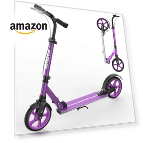 Foldable Kick Scooter with Big Wheels — Push Scooters, WAYPLUS