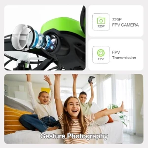 Mini RC Toy Drone with Camera, Swifsen