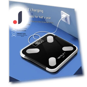 Rechargeable Smart Bluetooth Body Fat Scale — Body Composition Analysis, Deals Supermarket