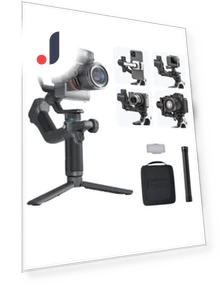 SCORP Mini 2 Kit Camera Stabilizer Handheld Gimbal — Steady Shots, FeiyuTech