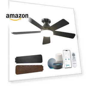 Smart Ceiling Fan with Lights — Ceiling Fans