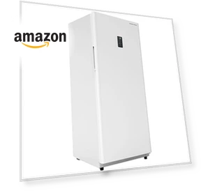 Upright Convertible Fridge/Freezer — Mini Fridges, Hamilton Beach