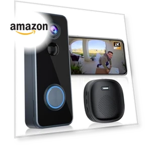 Wireless Doorbell Camera — Smart Home Security, KAMEP