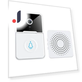 Wireless Doorbell with HD Video — Smart Home Security, Huaqiang North