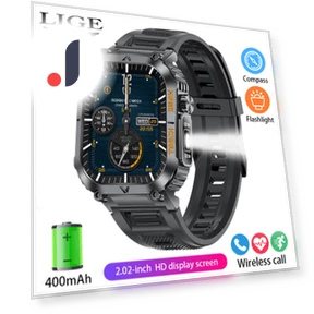 Bluetooth Call Smartwatch with LED Backlight — Smartwatches, LIGE