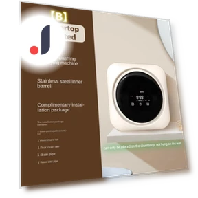 Desktop Fully Automatic Washing Machine — Washing Machines, XK&CC
