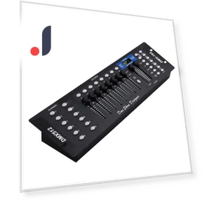 DMX512 Lighting Controller Console Panel — Black Light, TOMTOP JMS