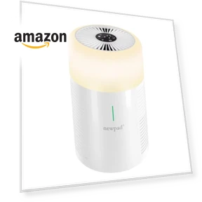 HEPA Air Purifier with Desk Lamp — Activated Carbon Air Purifiers