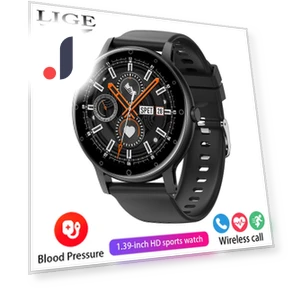 High Definition Round Screen Smart Watch — Smartwatches, LIGE