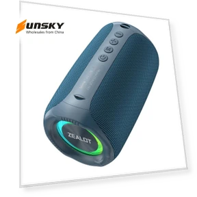 Portable Outdoor RGB Bluetooth Speaker — Portable Audio Solutions, ZEALOT