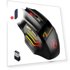 Rechargeable Wireless Gaming Mouse — Mouse Pads, Jumaocun-Fashions