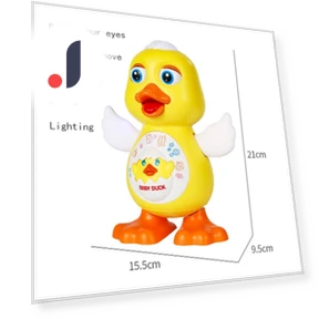 Robotic Duck Pet Toy — Interactive Animal Companions, Bai Fen Bai Toys