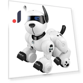 Robotic Patrol Dog — Interactive Figures & Robots, TOMTOP JMS