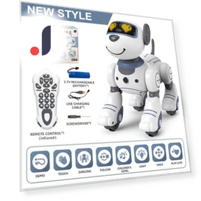 Smart Electronic Pets RC Robot Dog — Interactive Animal Companions, LYZRC