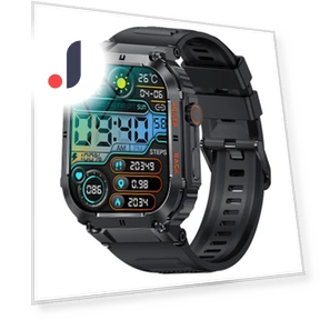 Smart Watch with Large Square Screen — Smartwatches, LIGE