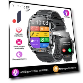 Smart Watch with LED Flashlight — Smartwatches, LIGE
