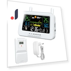 Smart Weather Station with Color Screen — Barometers, TOMTOP JMS