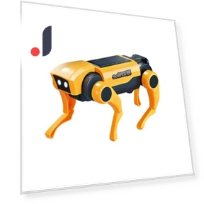 Solar Robot Toy for Dogs — Solar Power, Toy
