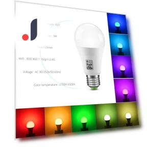 Wi-Fi Smart LED Bulb RGB RGBW — LED, MALITAI