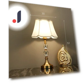 Ceramic Touch Bedside Table Lamp — Bedside & Table, Factory Discount Outlet