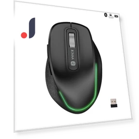 Dual Mode Wireless Rechargeable Silent AI Mouse — Mouse Pads, SeenDa