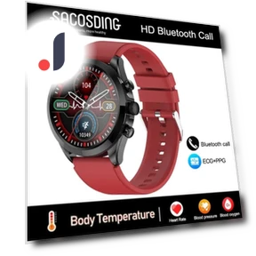 ECG Smartwatch with Body Temperature Monitoring — Smartwatches, SACOSDING