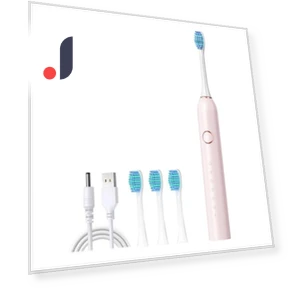 Electric Toothbrush with Replaceable Heads — Chargers, Refreshing Home