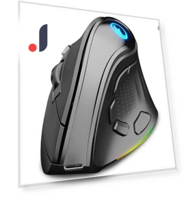 Ergonomic Vertical Wireless Mouse — Mouse Pads, SeenDa