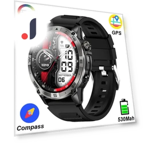 GPS Smart Watch with Compass and Air Pressure — Smartwatches, SACOSDING