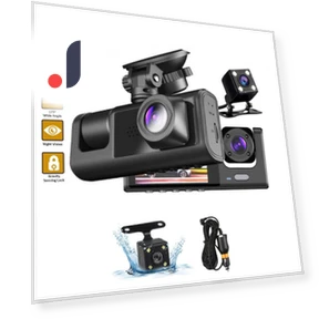 HD 1080P Dual Lens Car Dash Cam — Dashboard Cameras, YuHeng 01
