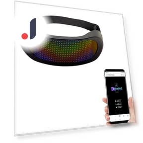 LED Smart Glasses — Smart Glasses, JadeBamboo