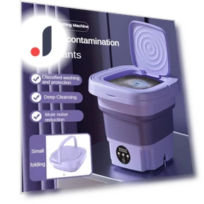 Mini Foldable Washing Machine — Compact Washing Solutions, Crown Global