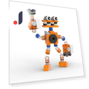 My Singing Chorus Wubbox Robot Building Blocks Set — Construction Kits, BuildMoc