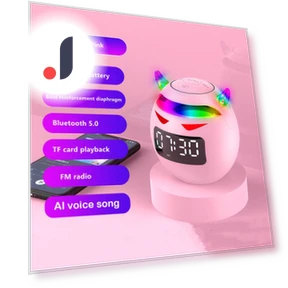 Portable Cute Little Devil AI Smart Bluetooth Speaker — Portable Sound Systems, Factory Discount Outlet